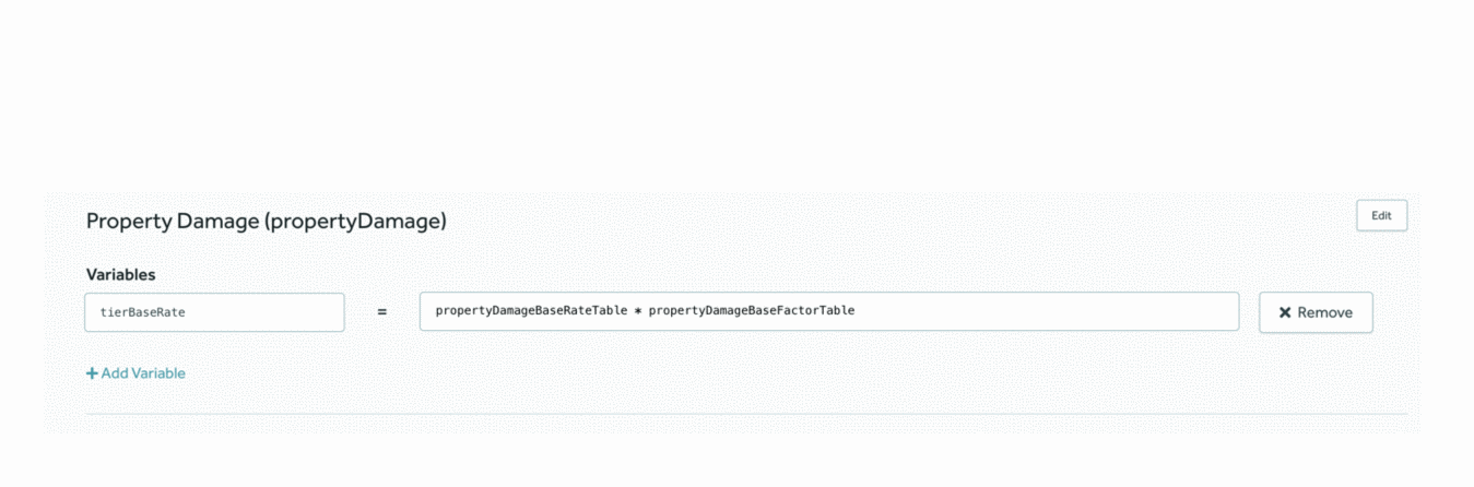 Animation of a user selecting a calculation and seeing its contents appear in a tooltip